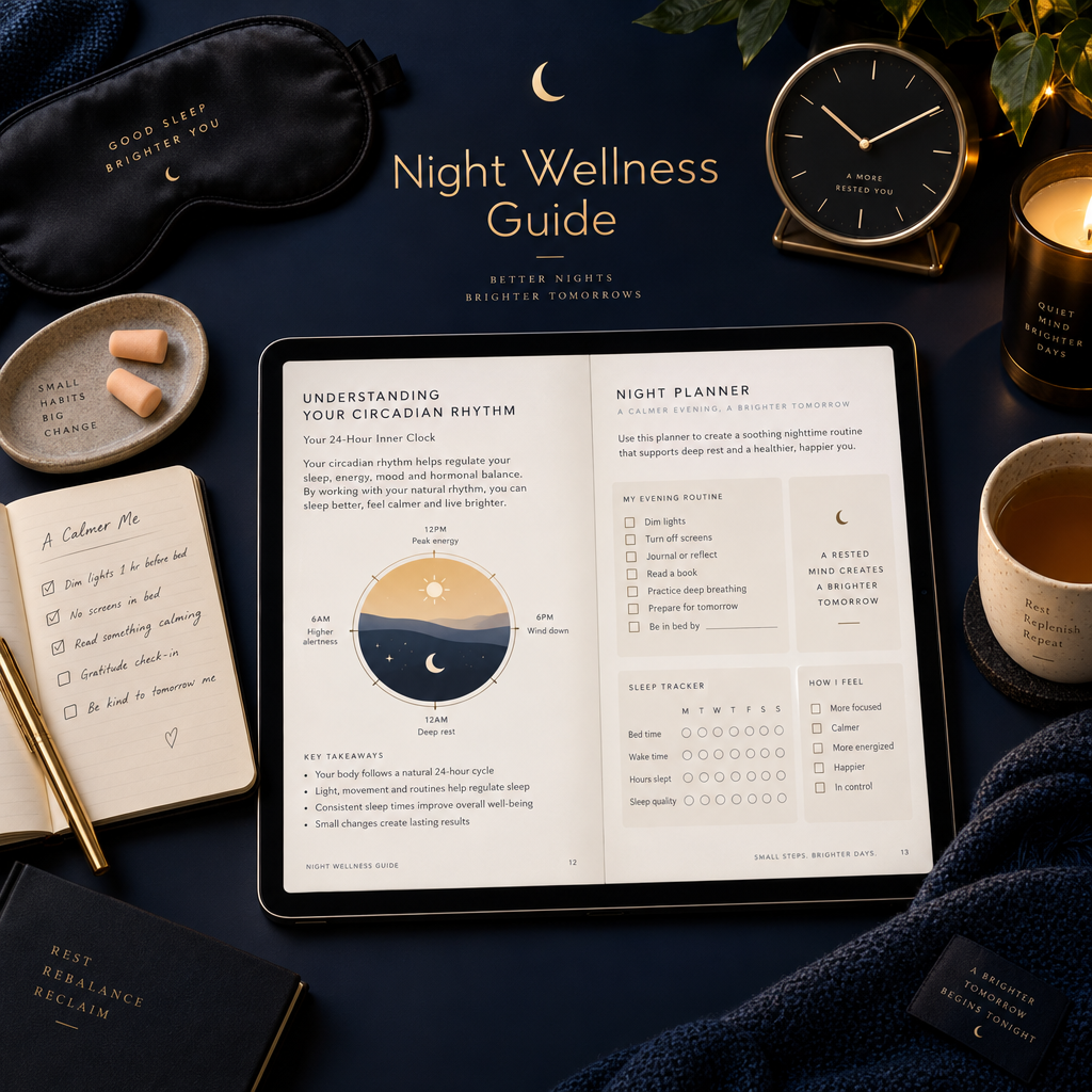 El Manual del Turno Nocturno — Guía Completa de Bienestar para Trabajadores Nocturnos